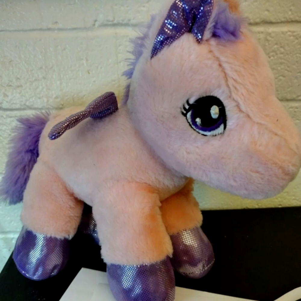 DanDee Collectors Choice Pegasus Pony Flying Horse Plush Stuffed Animal Pink